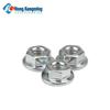 Hexagon Flange Nut with Washer Disc, Locking Anti-Loosening, Machine Thread, M2.5-M12