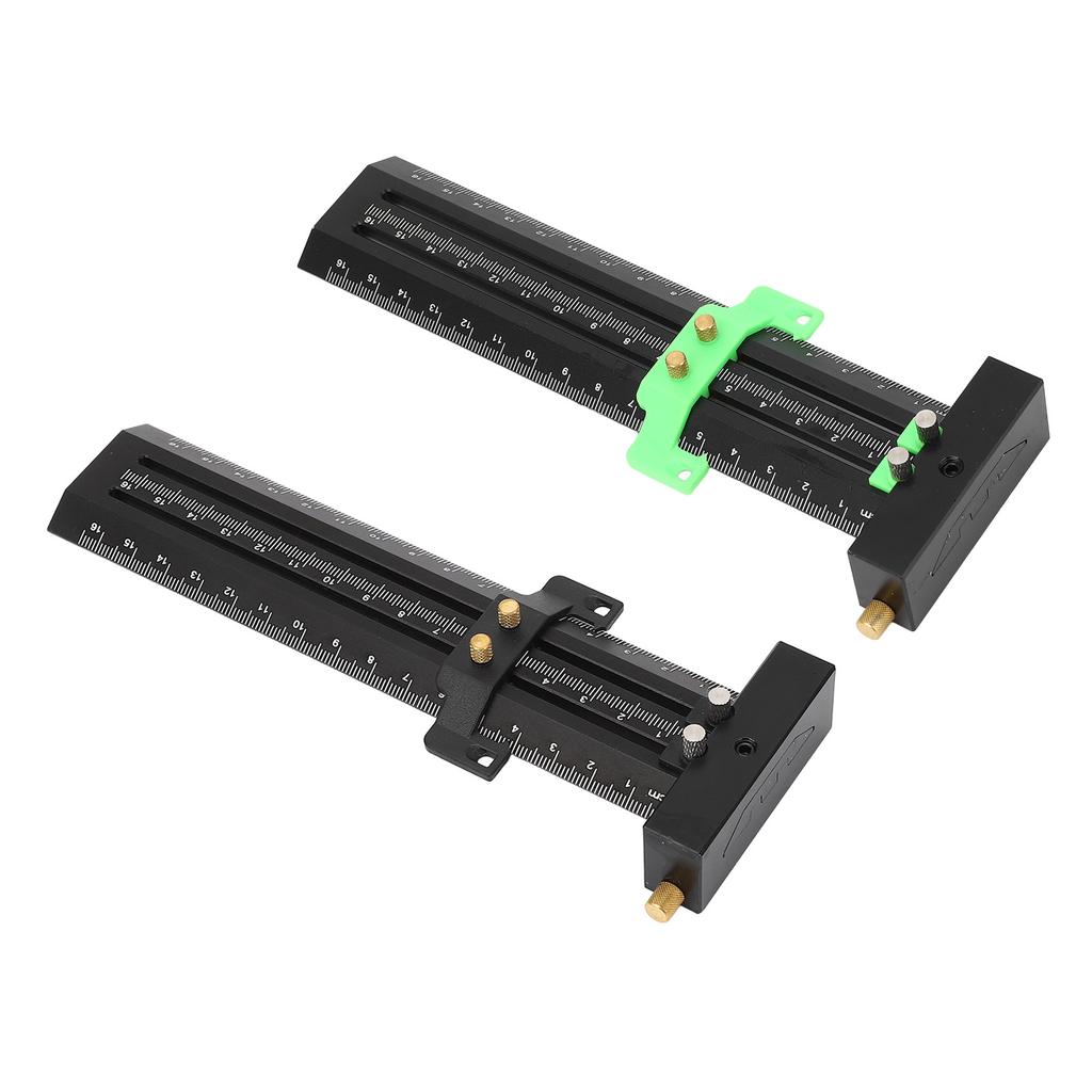 T-Winkel Metall Aluminiumlegierung Doppelnadel Holzbearbeitung Linienzeichnung Parallel Vertikal Anreißen