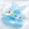 Summer New Cute Dog Dress Mesh Strawberry Strap Pet Clothes Thin Cats Dress  Dog Coat  Jacket Dog Pet Clothes Chihuahua