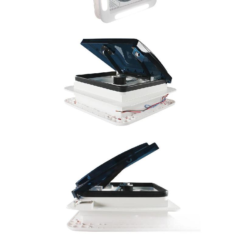 11''ce Manual Control Caravan Modification Accessories Roof Camper Vented 12V Fan Camper Window Leisure Vehicle