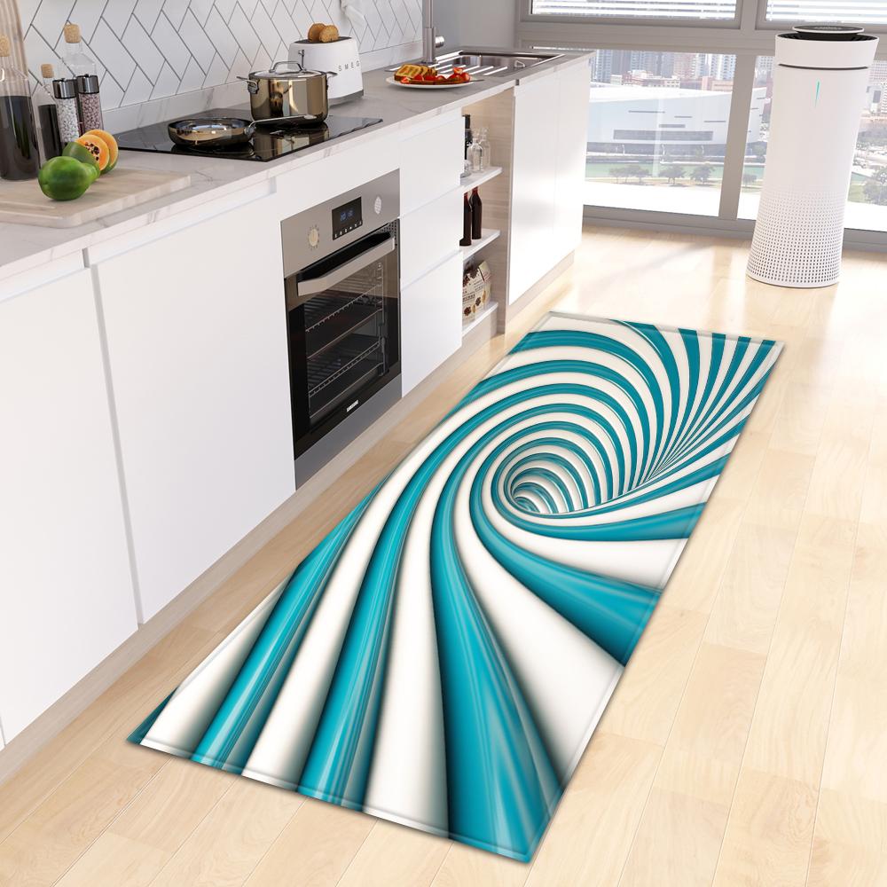 Kitchen Mat Home Bedroom Entrance Door Mat Living Room Floor Carpet Corridor Balcony Door Non-slip Carpet
