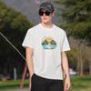 JEEP Men's Solid Casual Drop Shoulder T-shirt