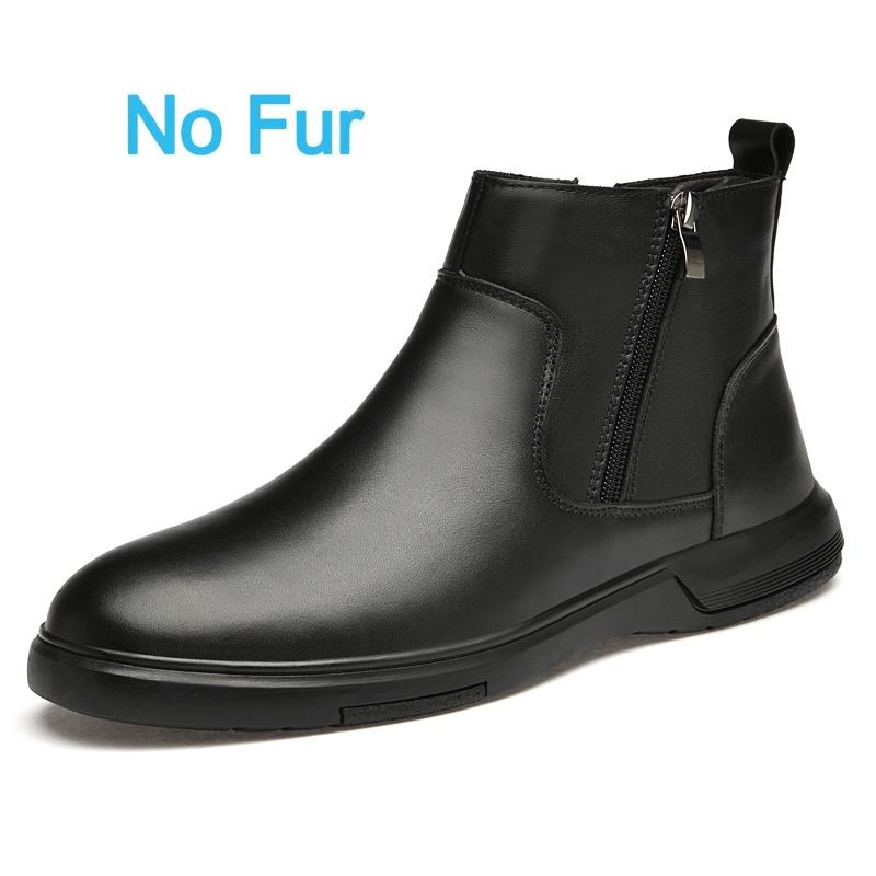 Unisex Winter Boots Leather Casual Comfortable Wear For Daily Use Durable Material With Good Quality 38 10990₽