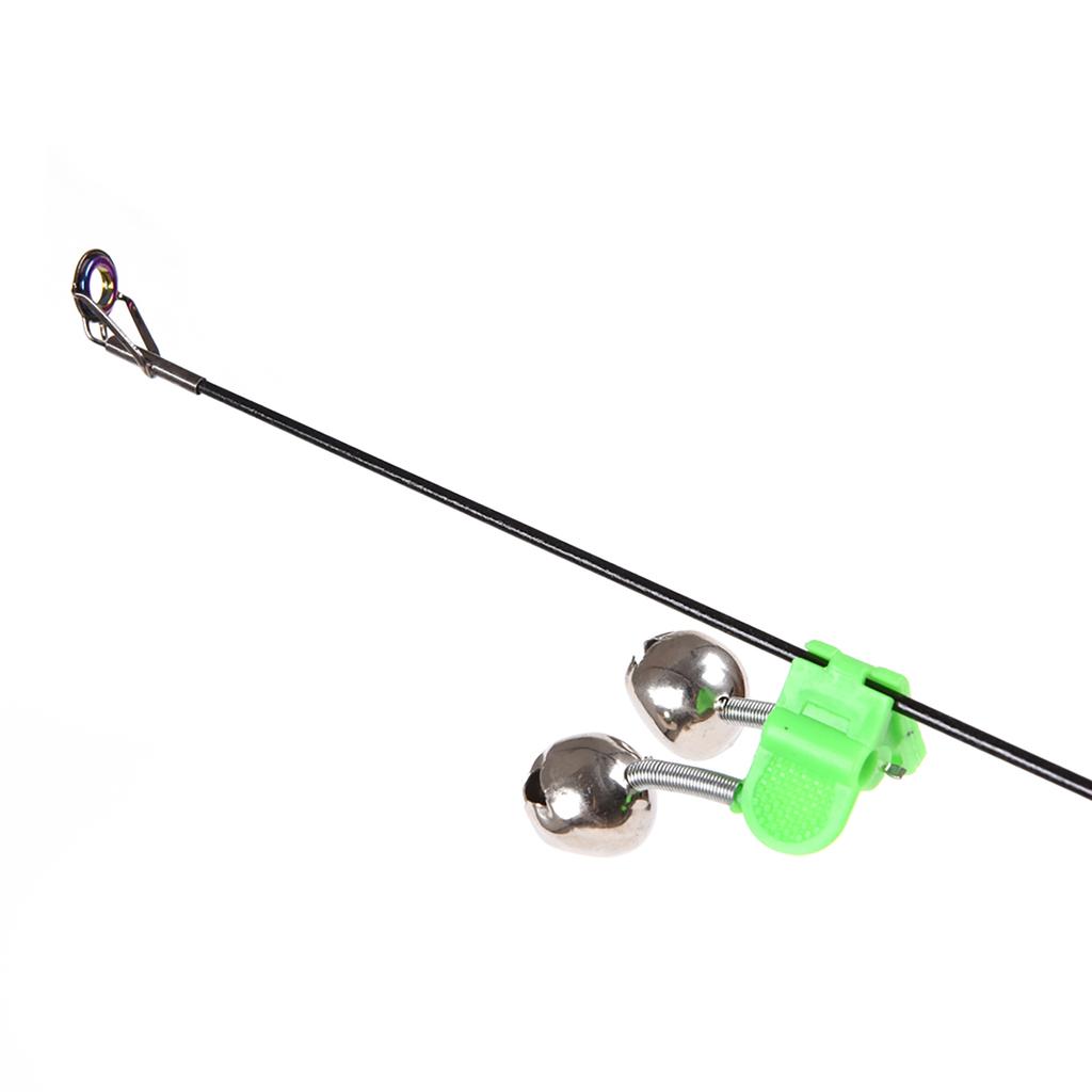 50Pcs 4.5cm Outdoor S Fishing Rod Clamp Bite Lure Alarm