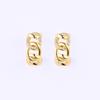 925 Gold-Plated Zircon Twist Hoop Earrings: Elegant, Versatile, and Atmospheric Design