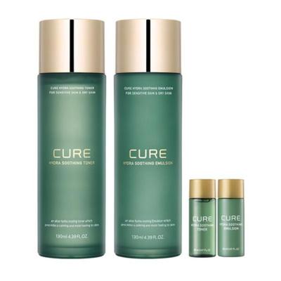 Coffret Tonique et Émulsion Apaisante Cure Hydra (130 ml + 130 ml)