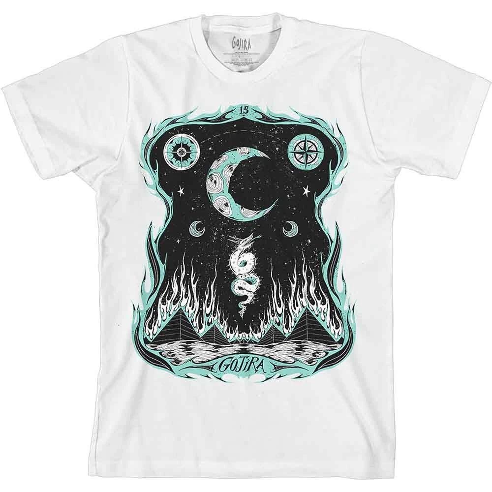 Gojira Dragons Dwell White T Shirt New 2XL