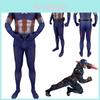 A lehký Zentai kostým Avengers s motivem Kapitána Ameriky Stevea Rogerse**
