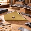 Fret Dressing Tool with Diamond Rough Edges High Precision Stainless Steel Leveler Compact