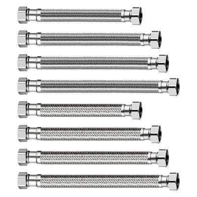 Large Flow Spring Shower Hose 304 Stainless Steel Bath Connect Pipe  Water Plumbing