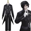 Black Butler Sebastian Cosplay Costume Butler Brooch Anime Manga Adult Fancy Size L [NIUKACOS] - Outfit, Tailcoat, Shirt, Vest, Pants, Tie, - Costume,