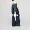 YERAD Women's Extended Length Micro-Flare Stretch Jeans