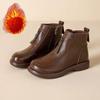 Fleece Soft-soled Anti-slip and Warm Shoes and Cotton Boots for Women with Fleece