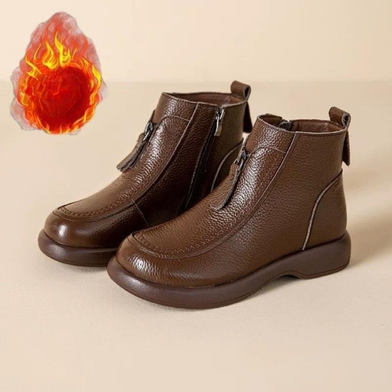Fleece Soft-soled Anti-slip and Warm Shoes and Cotton Boots for Women with Fleece