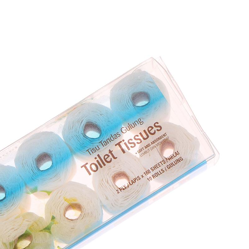 Dollhouse Miniature Paper Towel Roll Model Roll Of Tissue Dolls House Toy Kids Play Toys