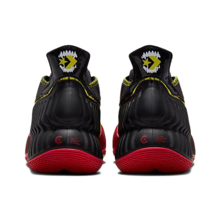 Converse All Star BB Prototype CX Mid Black Laser Lemon Red A01242C