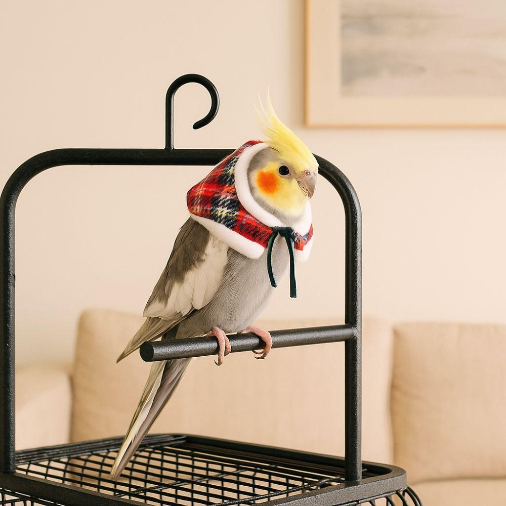 Warm Hamster Cloak Windproof Comfortable Parrot Christmas Cape Festive Adjustable Pet Cosplay Clothing Pet Party