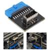 Motherboard Expansion Card USB3.0 Front 19PIN To 3.1 TYPE C Front Type E Adapter 20 To 19PIN