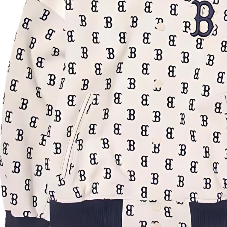 New MLB Boston Red Sox Jackets & Coats Unisex Dark Cream 3AJPM0344-43CRD