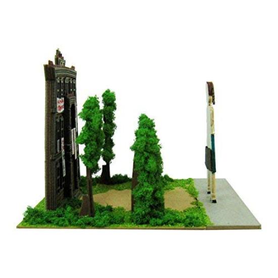 Sankei Studio Ghibli mini De la Dealul Macilor la mare și la cerul Cartierului Latin, meșteșug din hârtie, MP07-79 la scară neesențială