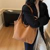 Retro Autumn Bag Women's New Retro Shoulder Bag Large Capacity Tote Bag Fashion Commuter Bag