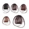 Side Bangs Hair Styling for Women Hair Extension Synthetic Air Bangs False Hair Fringe Hairpieces