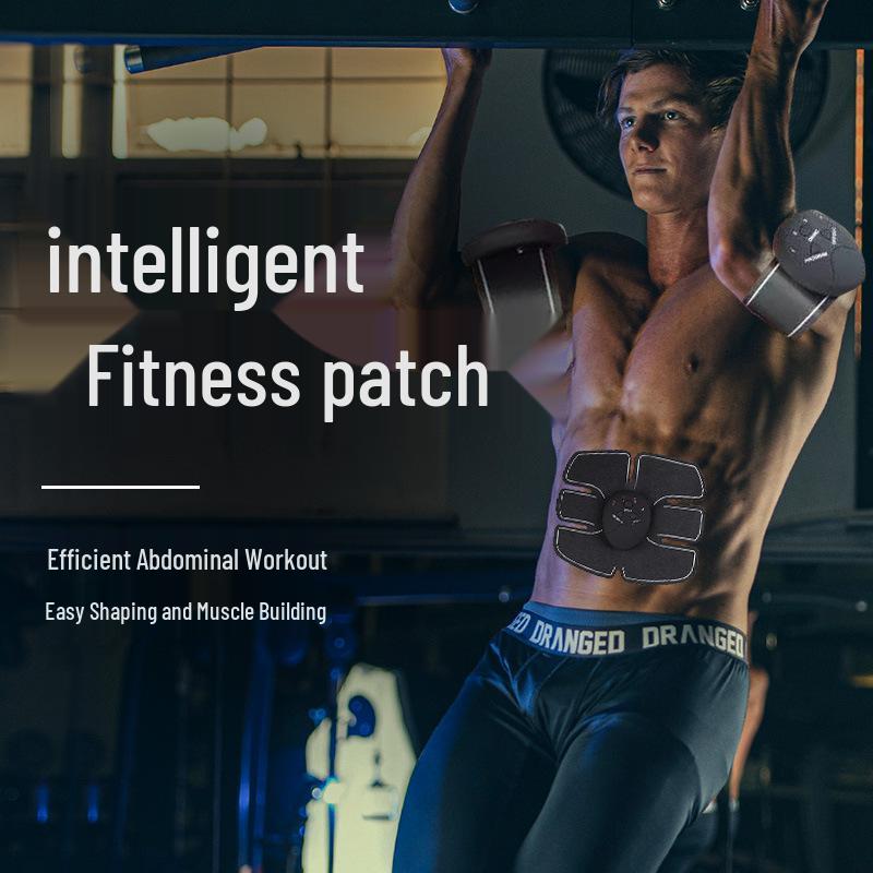 EMS Smart Abdominal Muscle Trainer: Unisex Home Fitness Equipment for Lazy People - Slimming and Toning Stomach.