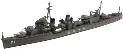 Aoshima Bunka Kyozaisha Waterline Series 454 Japanse marine torpedobootjager Hatsuharu (na voltooiing) plastic model (AOSHIMA) 1/700 Nee. (Schip)