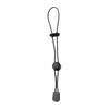 15 Pcs Adjustable Hiking Stick Holder Black Elastic Lanyard Durable Walking Pole Holder  Hiking