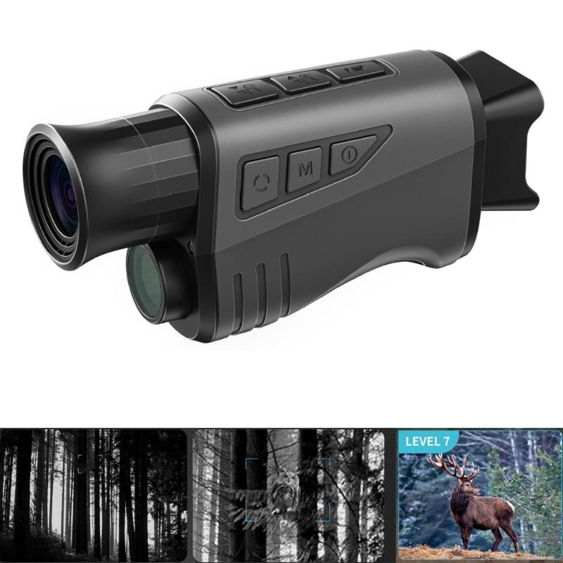 IR-Jagdteleskop mit 1080P-Kamera, 300 m Reichweite, Nachtsicht-Monokular für Outdoor-Erkundung und Überwachung