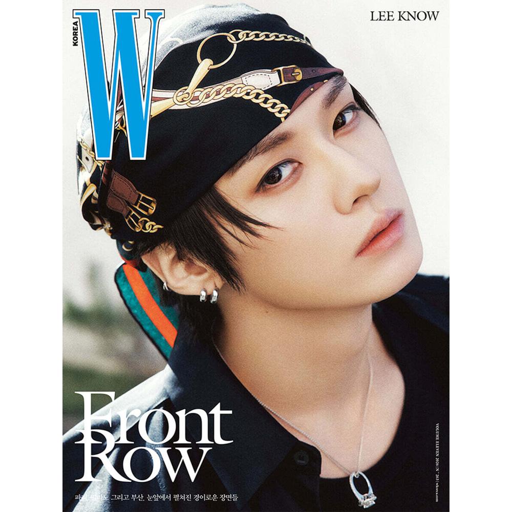 [Předobjednávka] W Korea Svazek 11 Stray Kids Lee Know Typ A B C Listopad 2026 14S Rozhovor Fotografie Kpop Magazín Oficiální Sběratelská Edice Nové Type: B