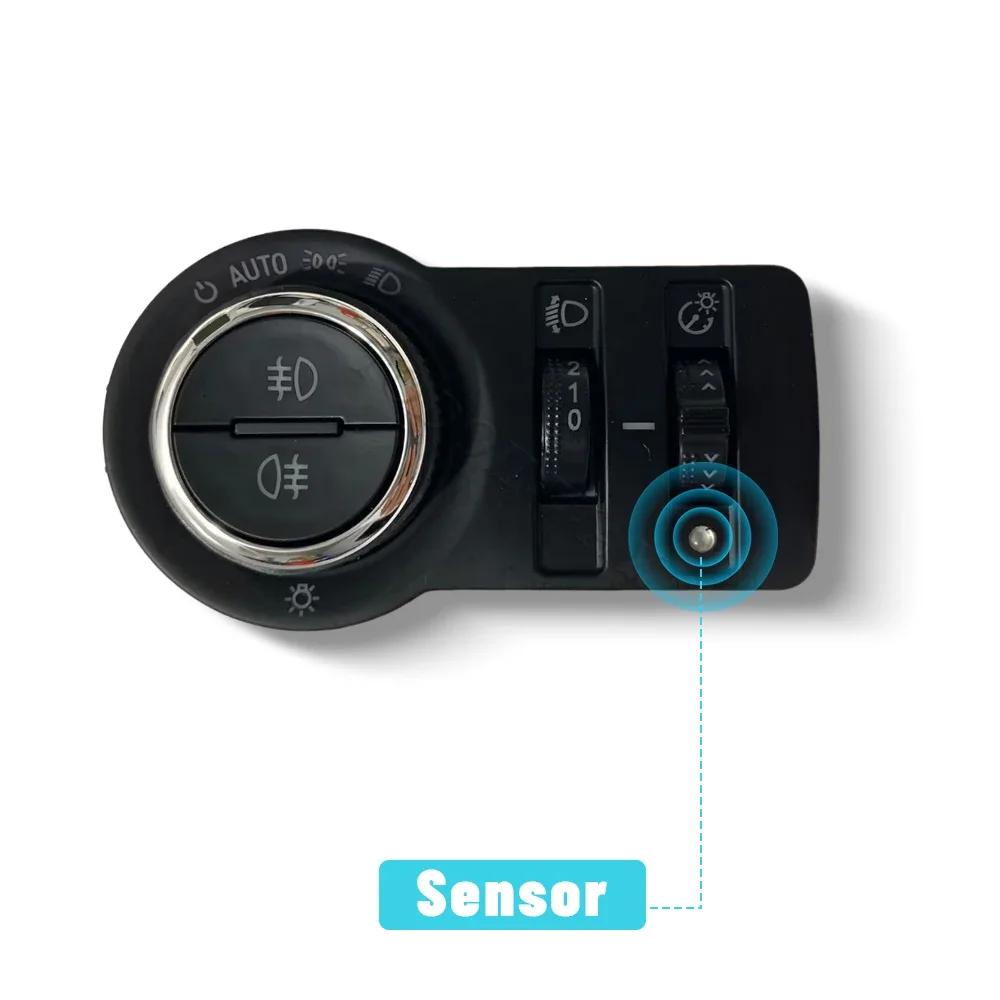 AUTO headlight switch sensor fog light module lamp beam control for opel Astra J 2009 Insignia A Regal Encore modify accessories White LED