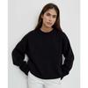 2025 Autumn Winter Women's Thick Knit Sweater, Round Neck Oversized Pullover for Versatile Styling, Comfortable Loose Fit Top for Layering & Outerwear
