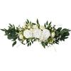 Artificial Rose Flower Wedding Chair Back Flower Arrangement For Ceremony Backdrop And Engagement Table Centerpieces