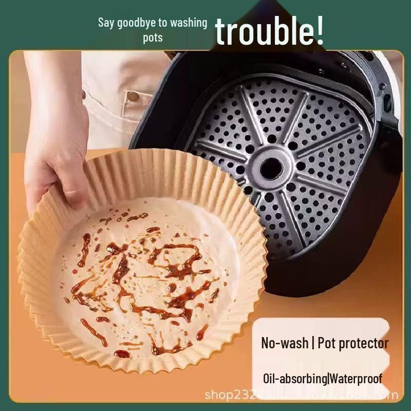 Papier de cuisson absorbant l'huile de qualité alimentaire pour friteuse à air