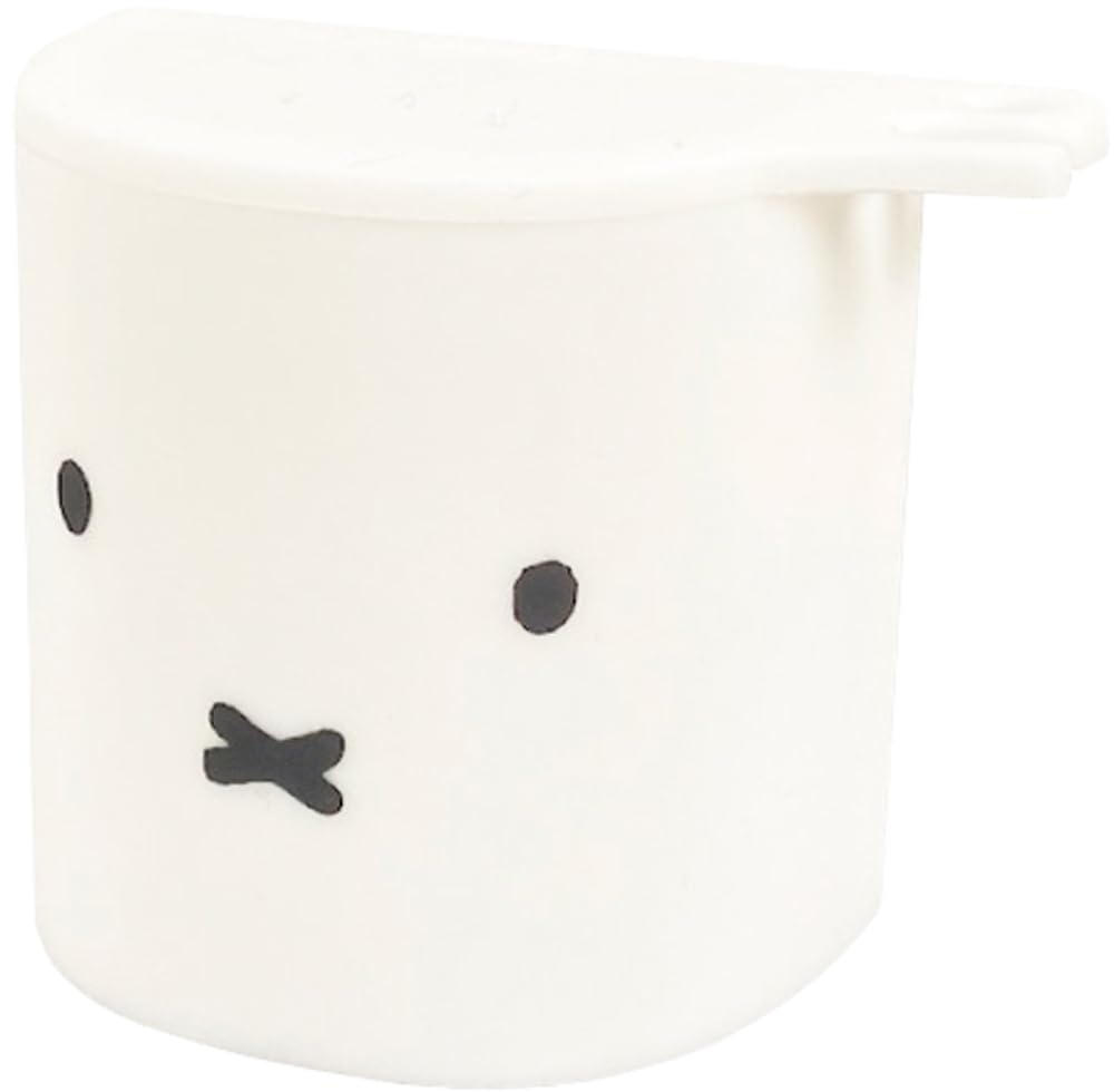 

Hassy Miffy Toothbrush with Silicone Easy to Attach and Use in the White Top-in Magnet, Bath, белый