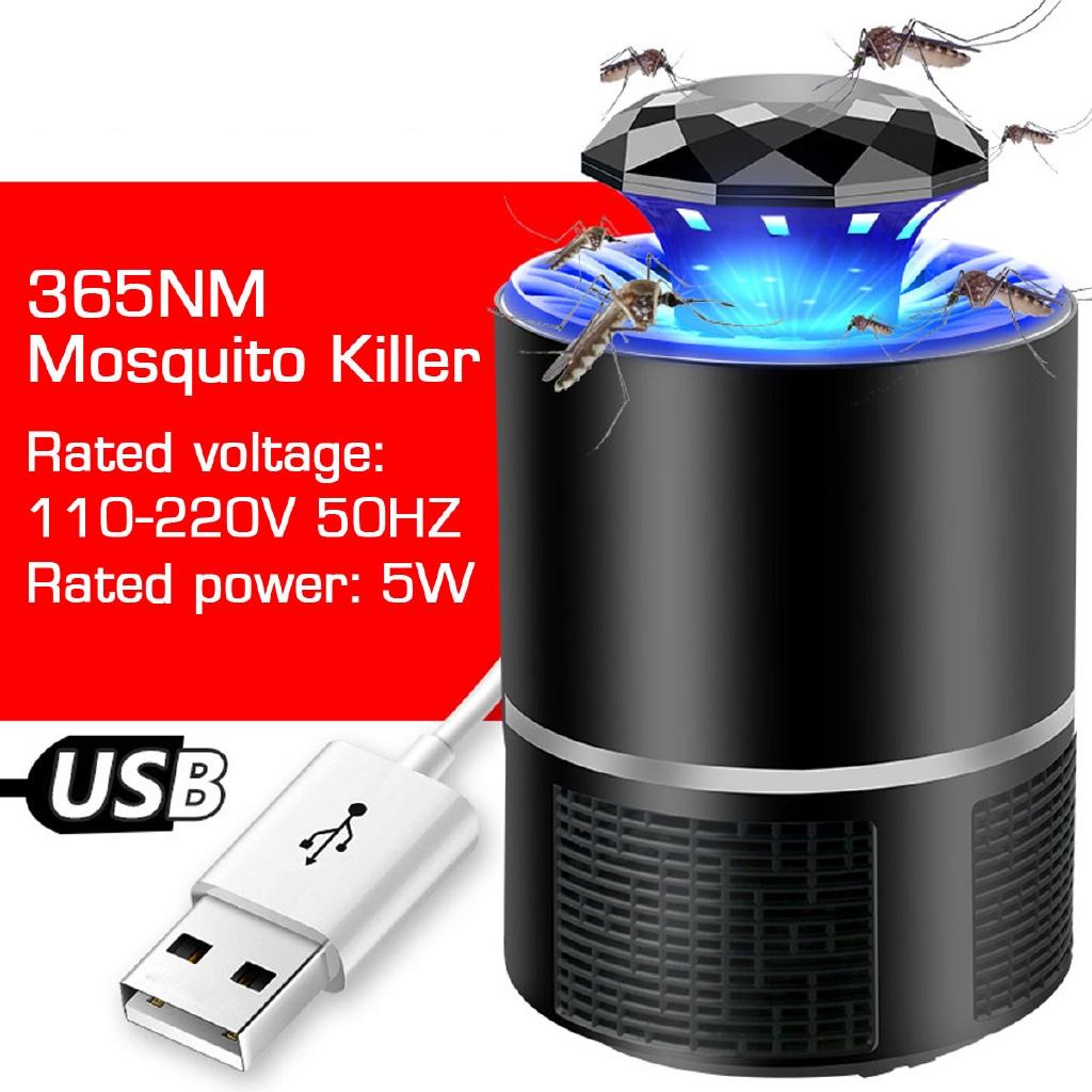 LED Myggdreper Lampe/ Anti Mygg Felle Elektrisk Mygglampe Hjemme LED Lys Insektdreper Myggdreper Insektfelle Lampe