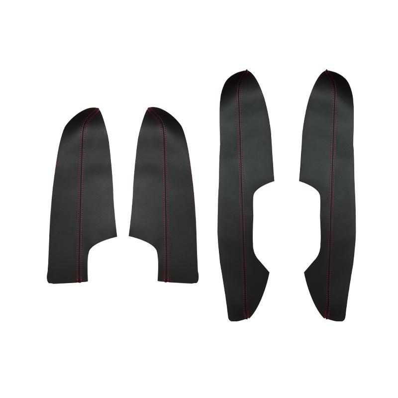 Μαλακό Δερμάτινο Κάλυμμα Υποβραχιονίου Πόρτας Για Nissan X-Trail Rogue 2014 2015 2016 2017 2018 Αυτοκίνητο 4τεμ Κάλυμμα Πάνελ Υποβραχιονίου Πόρτας Δερμάτινη Επένδυση