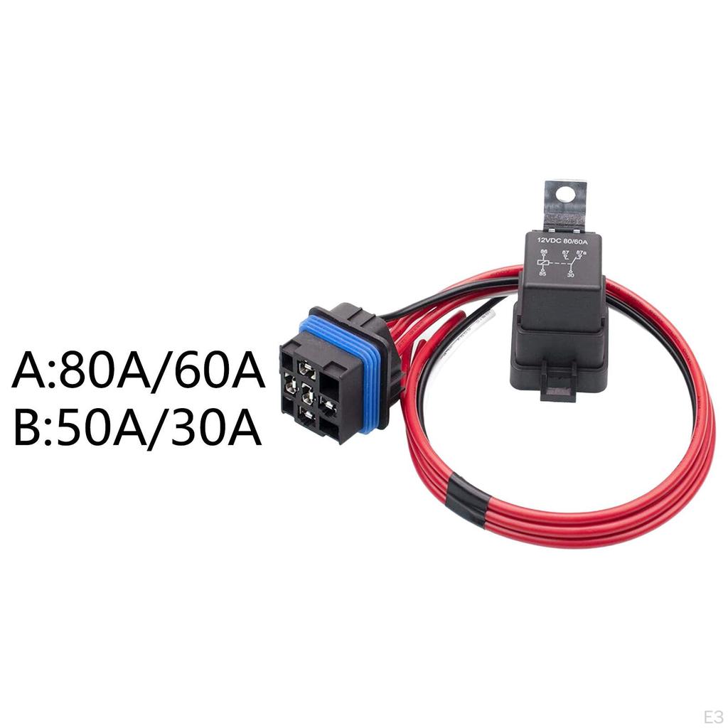 12 Relä Universal med Kabeldragning Motorcykel