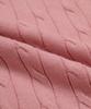 BROOKS BROTHERS Cotton Cable Crew Neck Short Sleeve Sweater (Pink) (Bbwrmog203)