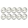 100pcs Blank Pin Button Round Safety Badge Emblem Medal Parts Supplies for Handicraft Gifts