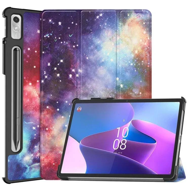 Case for Lenovo Tab P12 12.7 Lightweight Tri-Folding Stand Leather Tablet Cover for Xiaoxin Pad Pro 12.7 P11 P11Pro P12 2023