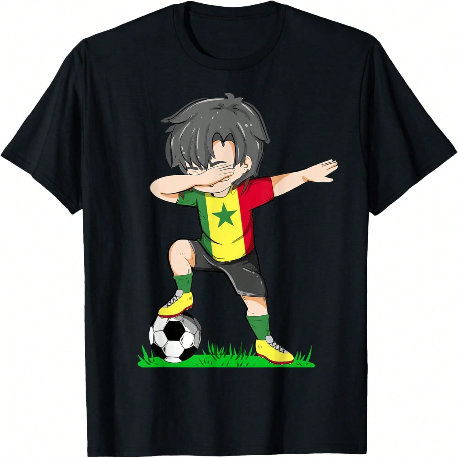 Soccer Senegal Jersey Shirt Senegal Flag Football Boys unisex T-Shirt S