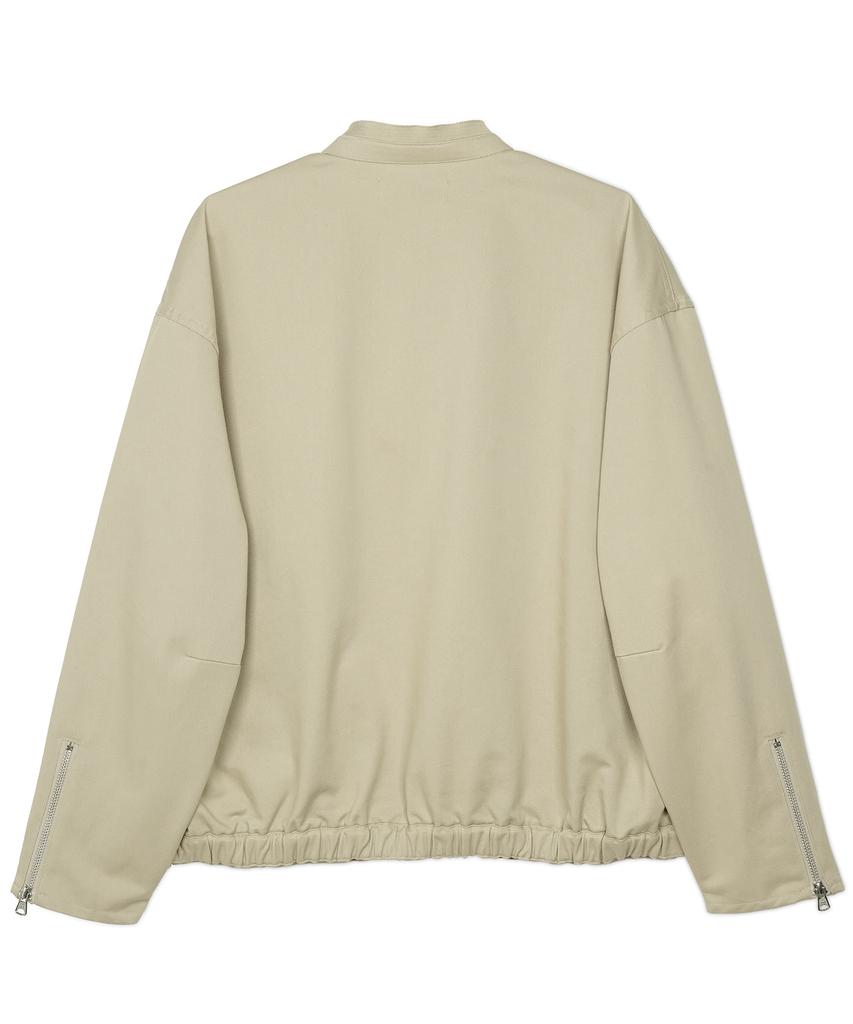 Guvo Rough Neck Sports Jacket, Beige
