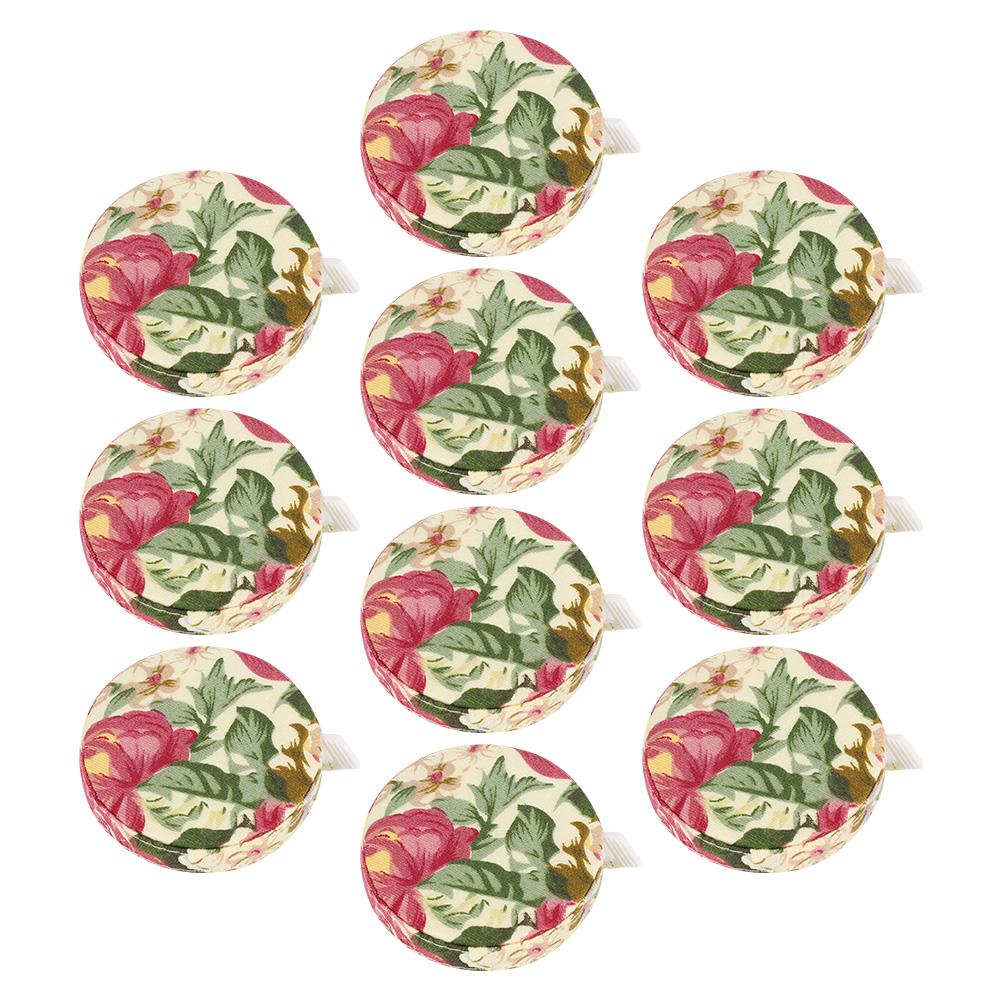 

10PCS Retractable Ruler Cloth Measure Tailor Sewing Flexible Tape Body Measuring Tool