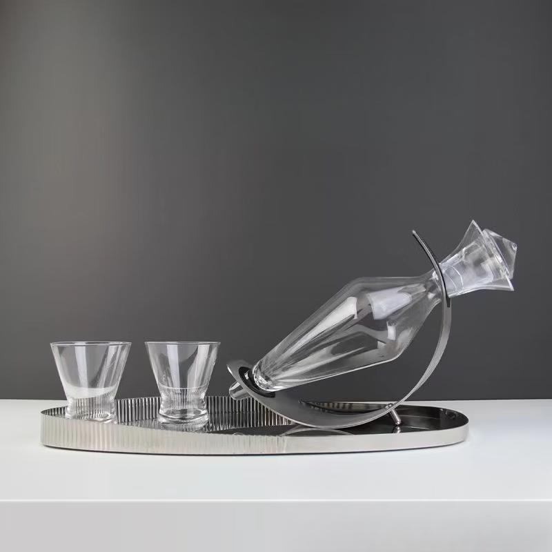 Shangqi Creative Glass Decanter Wine Set