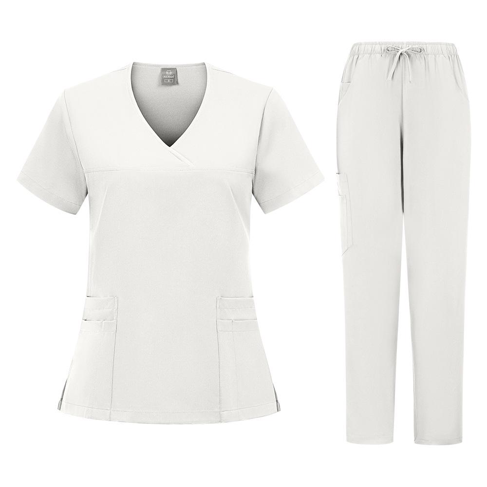 Children's Stomatology Hospital Nurse Uniform Quick-Dry Short-Sleeve Scrub Set