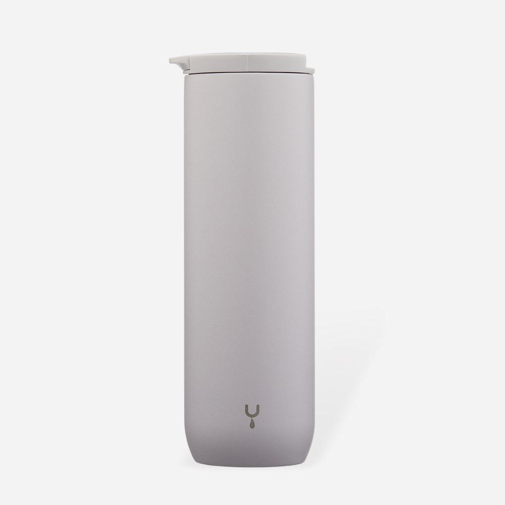 

STAY24 Нержавеющая сталь круглая (450мл) Стакан без BPA Серый Красный серый