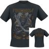 Wolf Vs Angel T-Shirt Powerwolf Uomo Donna Vintage Metal Rock Band Grafica 100% Cotone Estate Streetwear Top