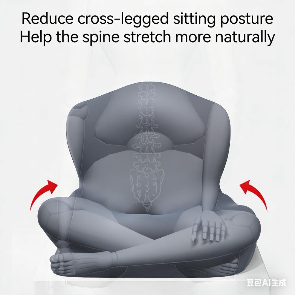 Memory Cotton Office Seat Integrated Pad Tatami Fart Mat Car Cushion Lazy Chair Student Integrated Cushion Seat Cushion